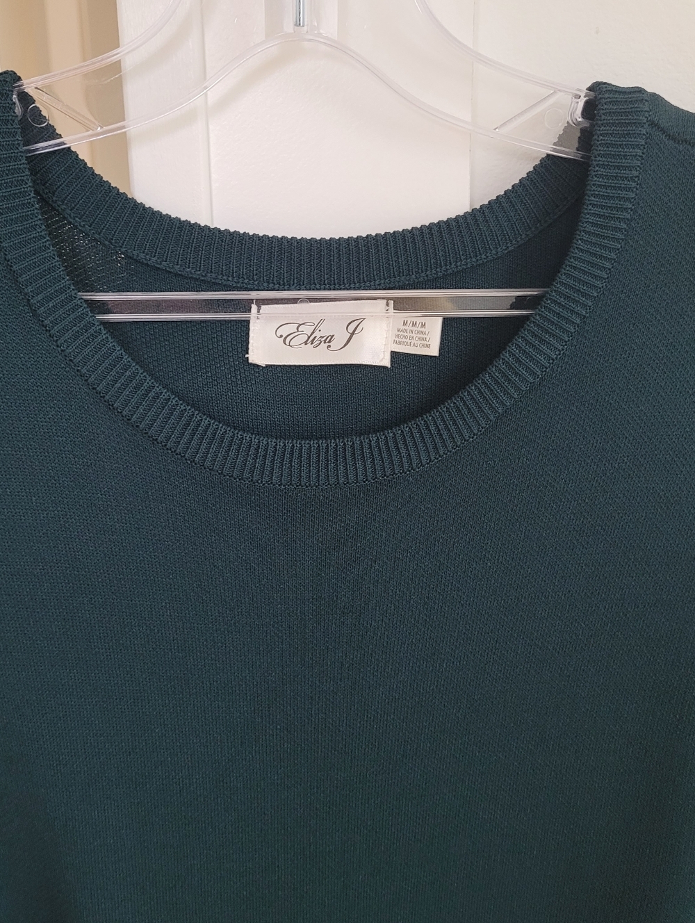 Eliza J Classic Dark Green Belted Midi Dress Size Small - Picture 3 of 5